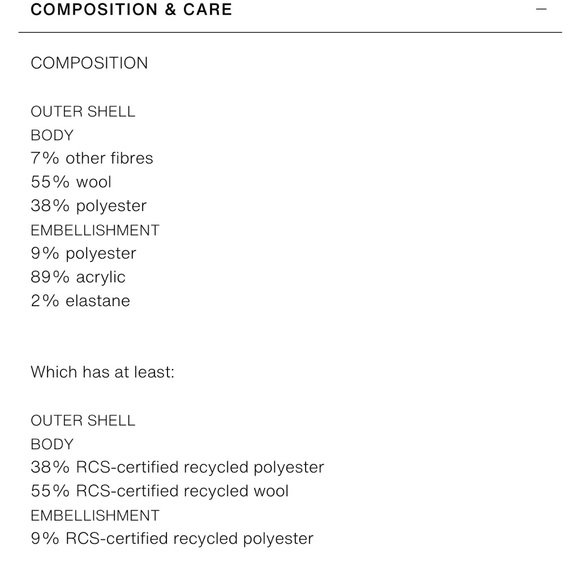 Zara NWT ZW Collection wool blend bomber jacket brown 7522/040 - Picture 7 of 7